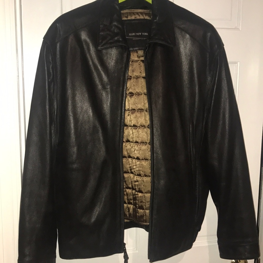 Men's leather jacket